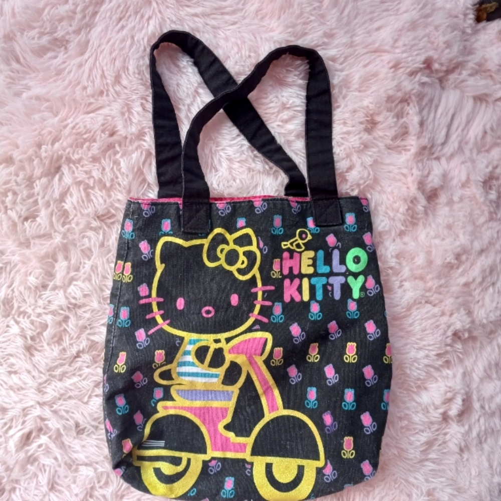 ❣️Vintage Loungefly y2k hello kitty X sanrio tote! Rare! SOLD @POPUP - Picture 1 of 8